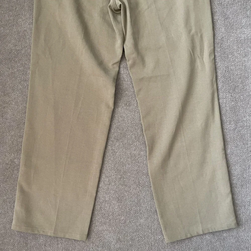 Tommy Bahama Pants Mens 34x34 Beige Khaki Lyocell Cotton Casual ACTUAL 34x31